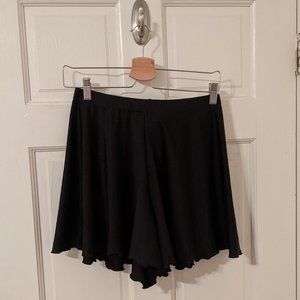 Bal Togs NWT Black Flowy Dance Shorts